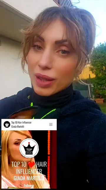 Giada Martelli Top Hair Influencer